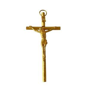 Gold Crucifix Jesus Christ Wall Hanging